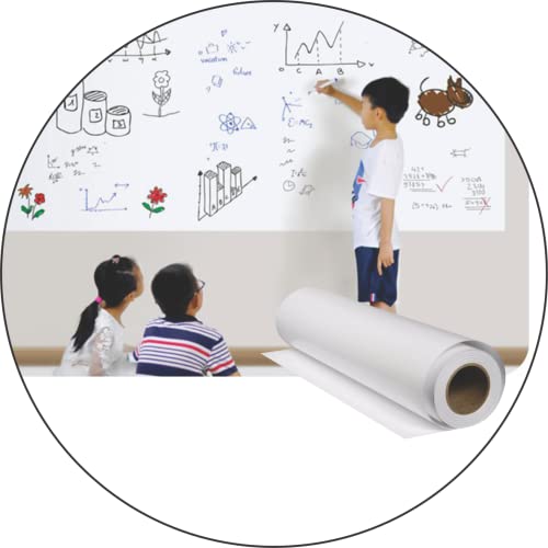 Adesivo Lousa Branca Para Anotações e Estudo Medindo 1mx60cm