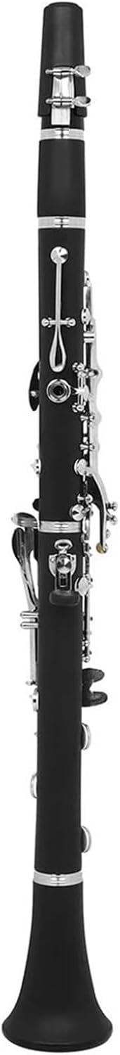 Bb Clarinet 17 Keys 6 Rings Portable Bakelite Professional Woodwind Instrument