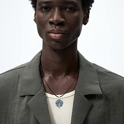 Native American Jewelry 925 Sterling Silver Feather Pendant Bow Arrow Necklace Abalone Shell Necklace Indigenous Jewelry Indian Gifts for Women Men Birthday4