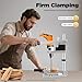 FFIHAKL Universal Drill Press Stand, Drill Press Stand for Hand Drill, Adjustable Electric Bench Clamp Support Tool, for Hand Drill Single Hole Installation