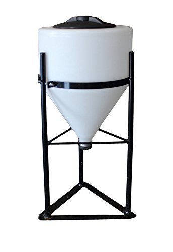 7 Gallon Cone Bottom Inductor Tank with Steel Stand
