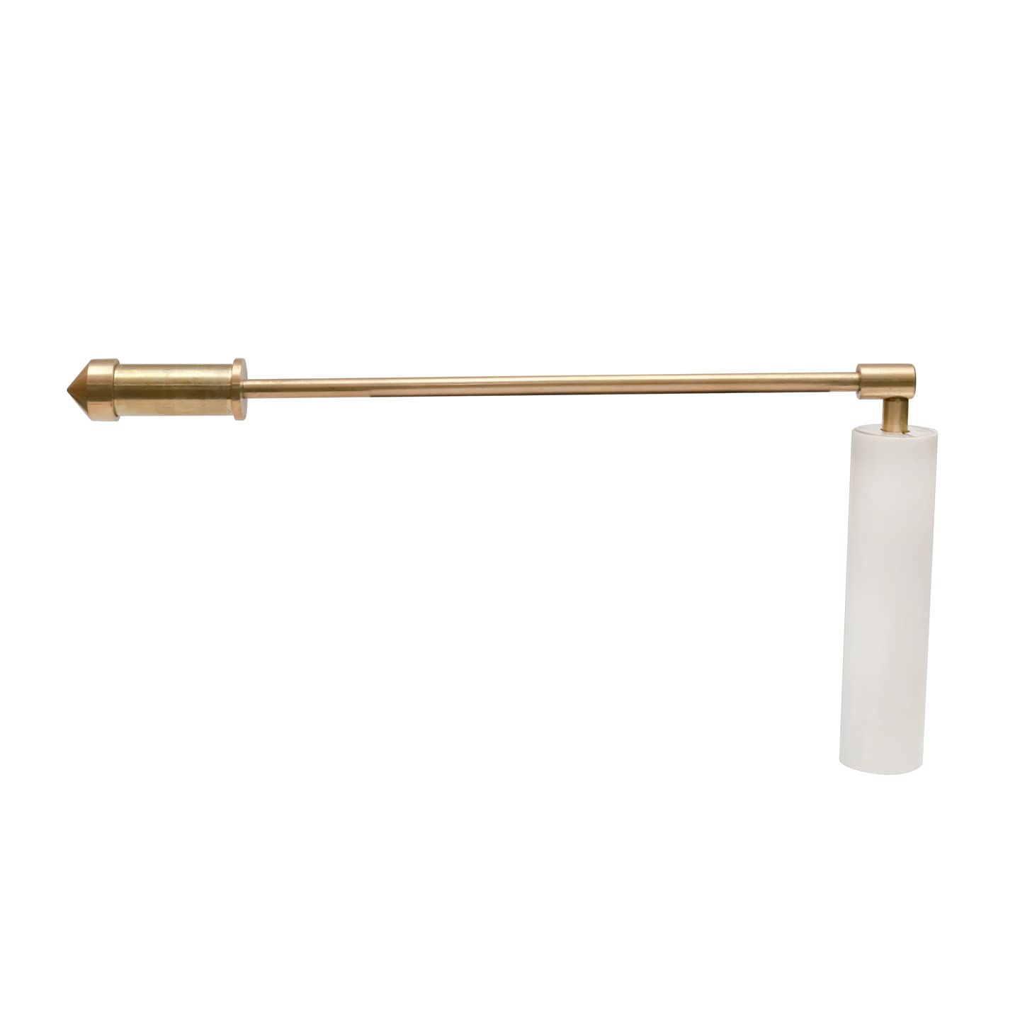 TREEMAISON Vastu Brass Dowsing Rod | Energy Detection & Vastu Remedy Tool | Aura & Water Divining Rod | Brass Dowsing Tool for Home & Office (Pendulum Assorted)