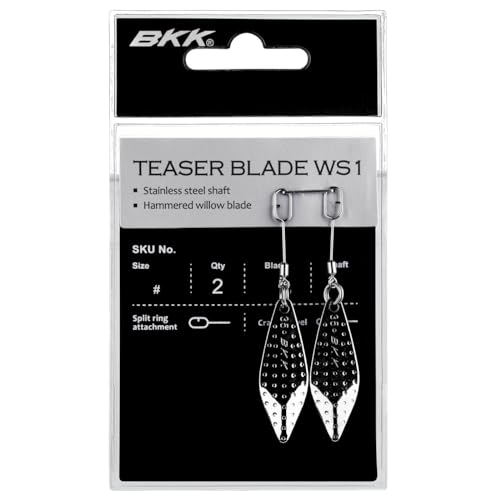 BKK Lures D-MP-1012 Teaser Blade WS1 - M, 2-Pack