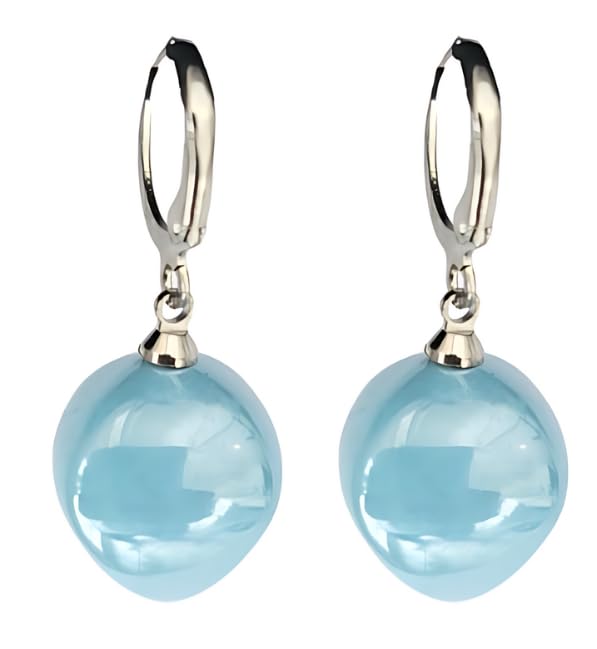 La Belleza Trillion Shape Geometric Light Weight Drop Dangler Earring For Women (Baby Blue) (B0D9TCQ5P1) Amazon Price History, Amazon Price Tracker