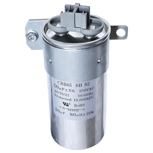 W11395618 Washer Run Capacitor Compaitble with Whirlpool Crosley Replacement W10390446 W10625046 W10843769 W10866250