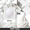 PartyWoo White Balloons 140 pcs Different Sizes of 18 12 10 5 Inch White Balloons Arch Kit Garland for Wedding Baby Shower Birthday Bridal Shower Graduation Engagement Party Decorations White-Y13 #1