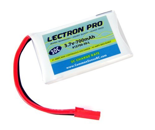 Lectron Pro 3.7 Volt - 700mAh 30C Lipo Pack for LaTrax Alias Quadcopter Model:, Toys & Games for Kids & Child