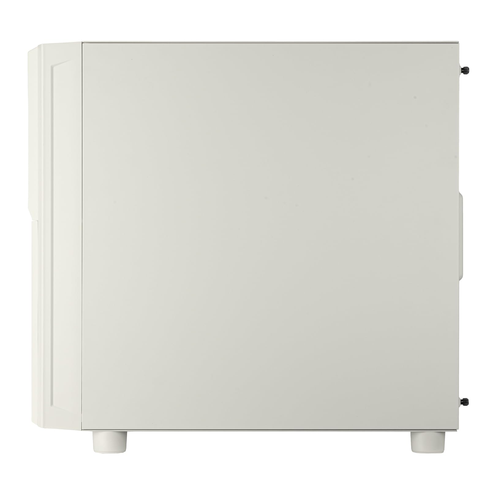 SilverStone FLP03 - Retro-inspiriertes M-ATX Gehäuse mit Unterstützung für vielseitige Speicherlösungen High-End-GPUs und effiziente Kühlung, SST-FLP03W