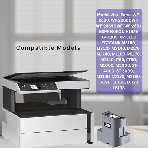 Image of Umprila T04D1 Maintenance Box for Epson L6160, L6170, L6190, M1140, M2140, M2170, WF2865 Printers