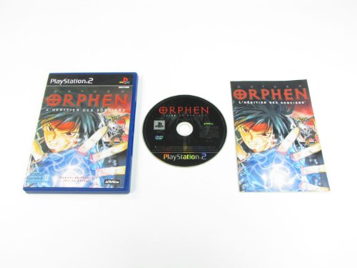 Orphen : L'héritier des sorciers jeu de rôle retro gaming PS2 aventure fantastique