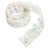 Ruban adhésif décoratif pour carnet DIY : magnifiquement conçu et imprimé, il est idéal pour décorer un journal intime ou un album de scrapbooking
