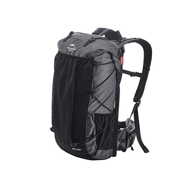 Naturehike 65L Internal Frame Hiking Backpack for Outdoor Camping Travel Backpacking, Ultralight Backpack for Adults (65L, Black)