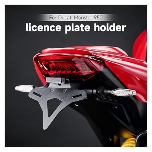 Support de plaque court pour Ducati Monster 950 après 2021