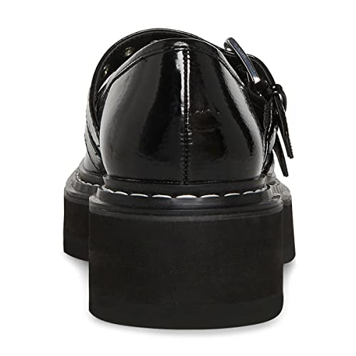 YDN Women Platform Round Toe Mary Janes Double Strap Chunky Low Heel Pumps Non Slip Cute Dressy Casual Shoes Size 4-15 US3