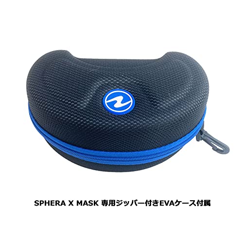 アクアラング SPHERA X MASK WHITE/RASPBERRY スフェラエッ