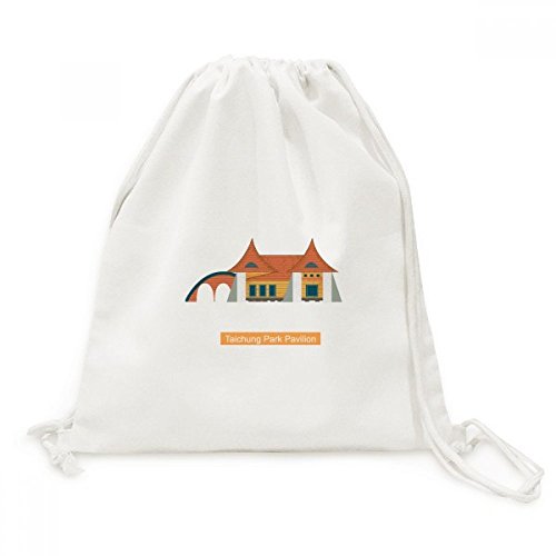 Sac à dos Toile Drawstring Backpack léger pour éviter le mal de dos en voyage
