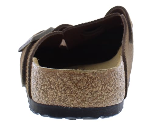 Image of Birkenstock Boston Unisex Shoes Size 13, Color: Corduroy Dark Tea Brown /Brown