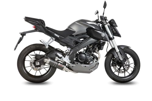 Auspuff Mivv FULL SYSTEM 1x1 GP CARBON STANDARD Kompatibel mit YAMAHA MT-125 2015 > 2019 Euro3 > Euro4
