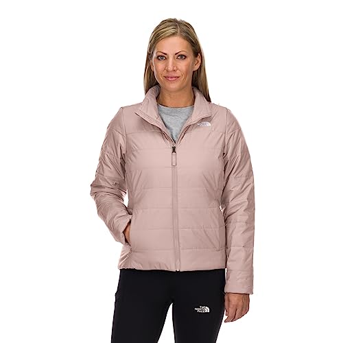The North Face Womens Flare Jacket, L, Pink Moss