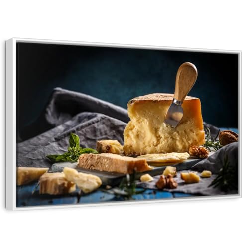 ElephantStock - Chunks Of Parmesan Wall Art - Horizontal Floating