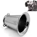 Chrome Billet Velocity Stack Air Intake Cleaner For Harley CV Carburetors
