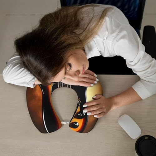 Almohada cervical de espuma viscoelástica negro miniatura 5