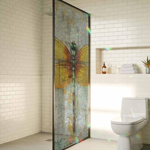 Película de ventana decorativa efecto vitral 19.6 x 39.3 in miniatura 7