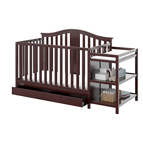 CHEAP Crib With Changing Table