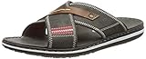 Weiches Fußbett Rieker Herren 21053-45 Pantoletten, Grau (Anthrazit/Rot/Rauch/Amaretto 45), 43 EU