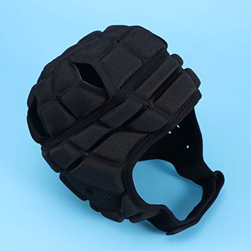Capacete de goleiro respirável de futebol para patinação e segurança da Besportble, 1 peça