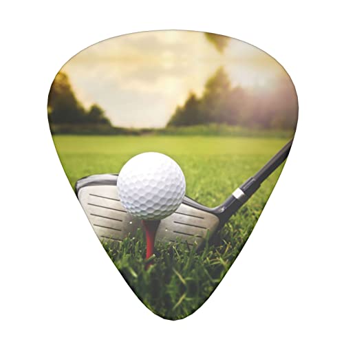 Jeu de 12 médiators de guitare Sport Golf Ball pour guitare acoustique, guitare électrique, contrebasse, ukulélé - Les Beatles, Paul McCartney, John Lennon, RIngo Starr, George Harrison Jeu de 12 médiators de guitare Sport Golf Ball pour guitare acoustique, guitare électrique, contrebasse, ukulélé