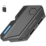 Joso Tastatur- und Mausadapter, USB-Adapter für Xbox Series/X/S, One/S/X, 360, PS4, PS3, NS Switch Oled/Switch Lite, Tastatur- und Maus-Konverter