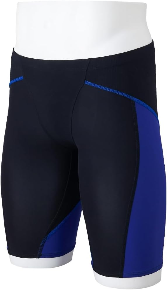 日本体育大学 男子用競泳水着 黒/青 Yahoo!オークション -「日体大