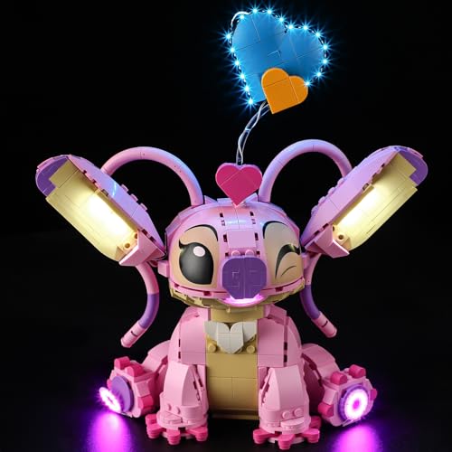 GEAMENT LED Licht-Set Kompatibel mit Lego Disney Angel 43257 Bausteine Modell (Modellsatz Nicht enthalten)