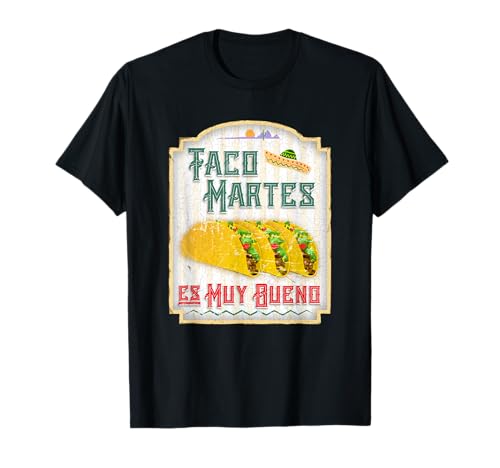 Taco Tuesday Shirt: Taco Martes Es Muy Bueno TShirt Camiseta