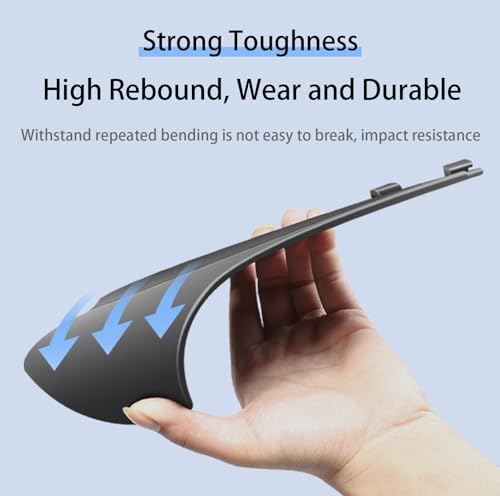 Image of Compatible with Tesla Model Y 2021 2022 2023 2024 2025 Mud Flaps & Splash Guards - No - Drill Custom Fit, OEM-Designed Heavy-Duty Rubber Mudguards