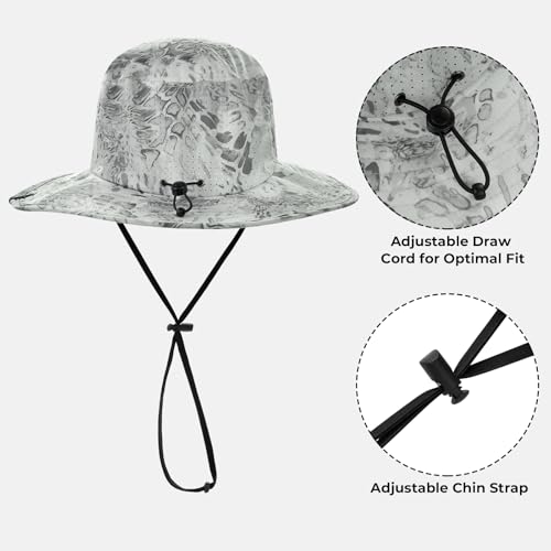 Image of KastKing Sol Armis UPF 50 Boonie Hat - Sun Protection Hat, Fishing Hat, Beach & Hiking Hat, Paddling