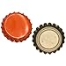 FastRack 144 Oxygen Absorbing Beer Bottle Caps | 26mm Pry-Off Orange Standard Homebrew Bottle Tops for Glass Bottles | PVC-Free Crown Caps for Beer Bottling