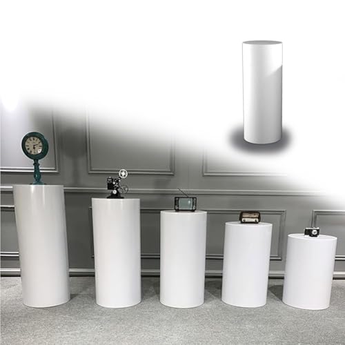 Socle cylindrique rond 30 x 40 cm pour boutique et mannequin