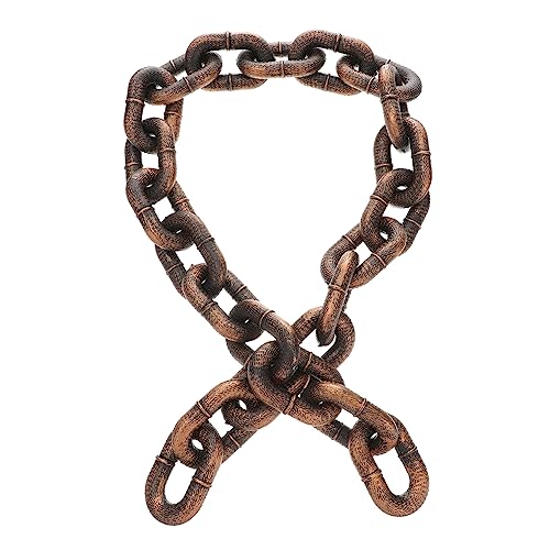 FOYTOKI Ghost Chain for Halloween Costume Party Plastic Halloween Decoration Chain Chain Halloween