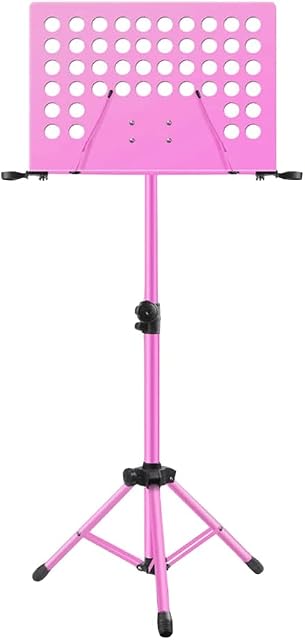 WAxd Sheet Music Stands Portable Foldable Music Stand with Carrying Bag Lightweight Metal Tripod Stand Music Stand for Guitar and Violin Players player portable