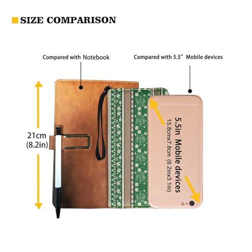 Green Stripe Pattern Womens Wallet RFID Blocking Zip Around Clutch Large Capacity Leather Multi Card Slot Purse Wristlet Strap Gifts for St.Patrick's Day2