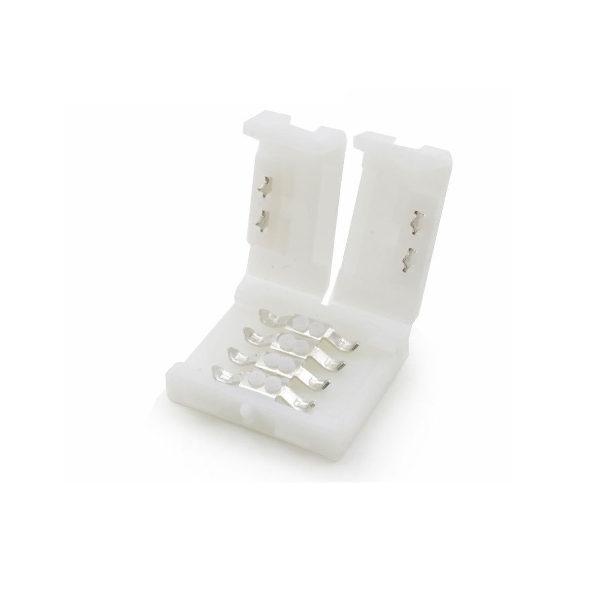 Conector para Fita Led RGB 8mm 4 Vias - 5 unidades