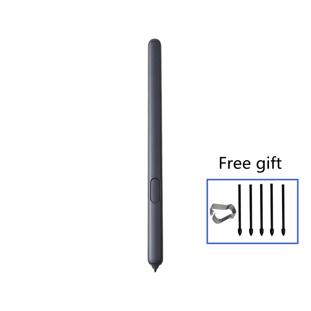 Bolígrafo Stylus para Samsung Galaxy Tab S6, Bolígrafo de Repuesto para Pantalla táctil con función Bluetooth y Puntas de lápiz (Negro)