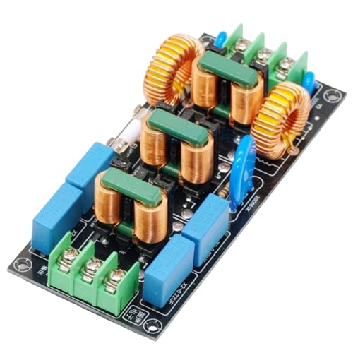UncleS Professioneller 4-Stufen Schallleistungsfilter 220-V Leitungsrauschreduzierung Verbesserte Signalklarheit Aufbau Von Zwei Spannungs Emis/RFI Unterdrückern
