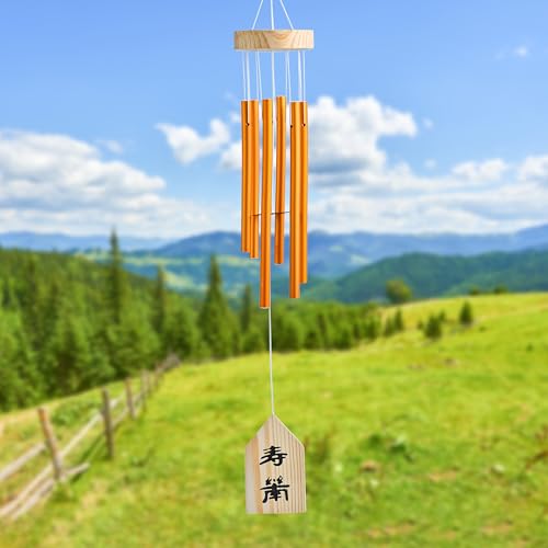 Image of ZAICUS Metal Wind Chime for Home Entrance, Outdoor Wind Bell, Hanging Wind Chimes for Garden, Balcony, Patio & Feng Shui Decor