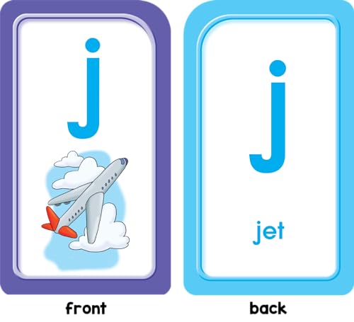 image for School Zone Alphabet Match Flash Cards: 56 Cards, Preschool, Kindergar