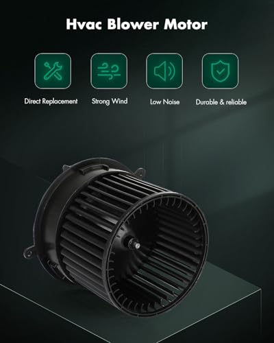 Image of SCITOO HVAC Heater Blower Motor w /Fan Cage Fit For 2013 For Nissan For LEAF [Except Japan Built],2014-2023 For Nissan For LEAF,2018-2019 For Nissan For Sentra