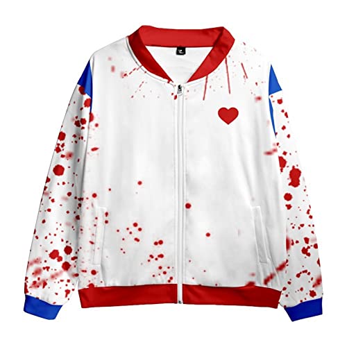 Fiwawe All of Us Are Dead Cosplay Costume Halloween Yoon Gwi nam Uniform Jacket Sweatshirt Outfits for Adult (3XL,color 1)