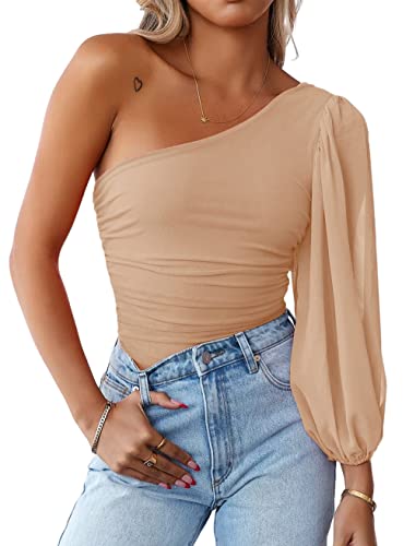 MASCOMODA One Shoulder Bodysuit
